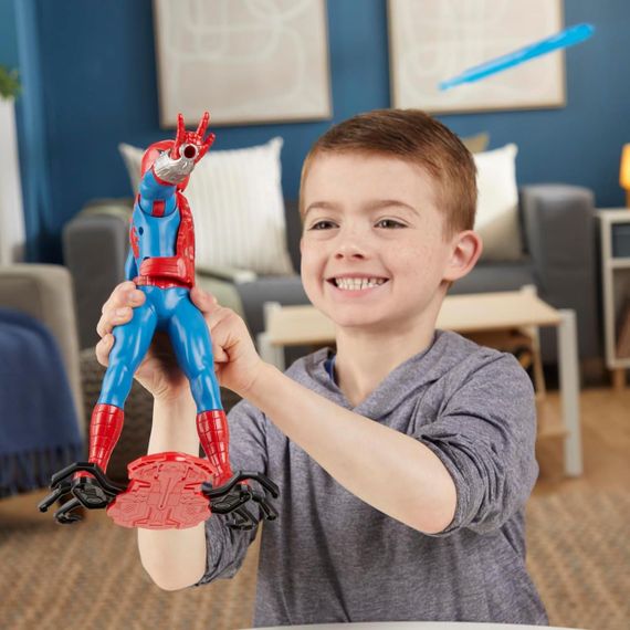 Фигурка Человек Паук Взрывной Удар с аксессуарами Hasbro Marvel Spider Man Thwip Blast | Зображення 5