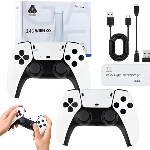 Ігрова приставка HDMI M15 Game Stick 4K 64GB ∙ Мініконсоль M15 з 20 000 іграми та бездротовими джойстиками | Зображення 3