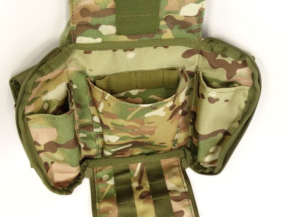 Аптечка тактична швидкого знімання військова мультикам на MOLLE GEN 2 | Зображення 5