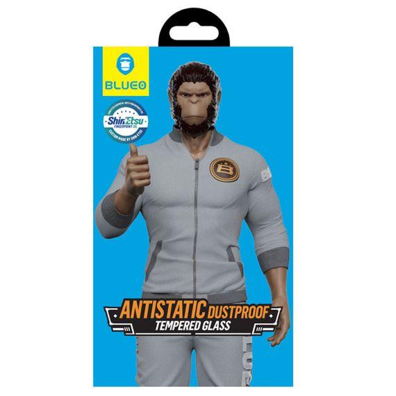 Захисне 2.5D скло Blueo Full Cover HD для Apple iPhone 15 Pro Max (6.7") | Зображення 2