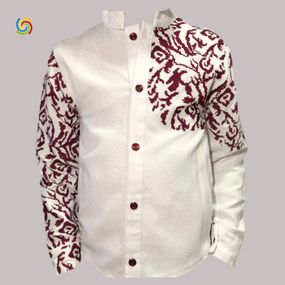 Рубашка Украинская вышиванка  444295411 цвет белый размер XXL/3XL