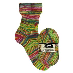Пряжа для шкарпеток Opal Sockenwolle, серия Hundertwasser, 4056