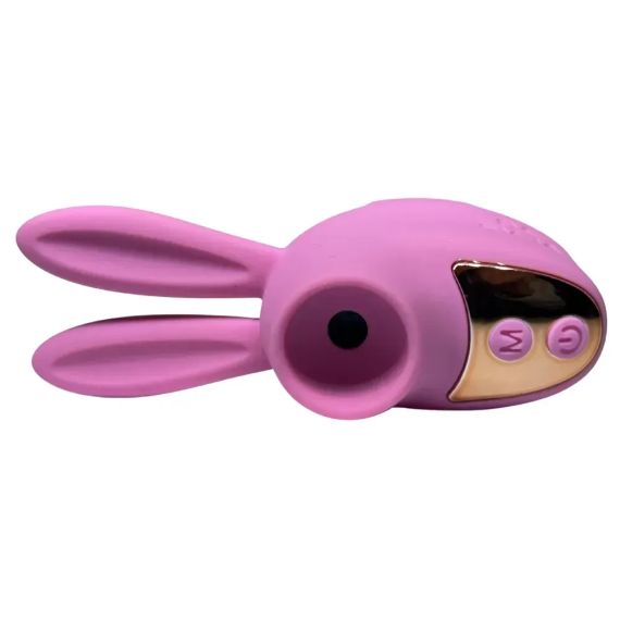 Вибростимулятор на палец Зайчик Passion Play, 12 режимов вибрации + 3 интенсивности, розовый sexstyle | Зображення 3