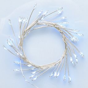Электрическая гирлянда YES Кластер 975018 1 м 50 LED холодно-белая
