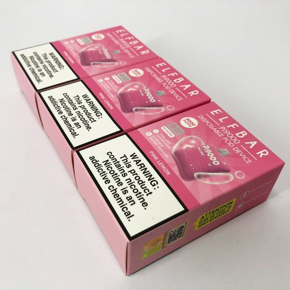 Elf Bar Pi9000 смак Малина Лимон (Pink Lemon) (ws51411-2) | Зображення 5