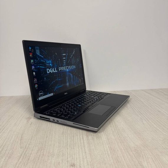 Мобильная рабочая станция Dell Precision 7540 / 15.6" (1920x1080) IPS / Intel Core i5-9400H (4 (8) ядра по 2.5 - 4.3 GHz) / 8 GB DDR4 / 256 GB SSD / nVidia Quadro T1000, 4 GB GDDR5, 128-bit / WebCam б/у | Зображення 2