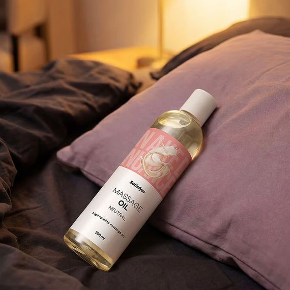 Розпродаж!!! Масажна олія Satisfyer Massage Oil Neutral 250 мл (термін 30.04.2027) | Зображення 7