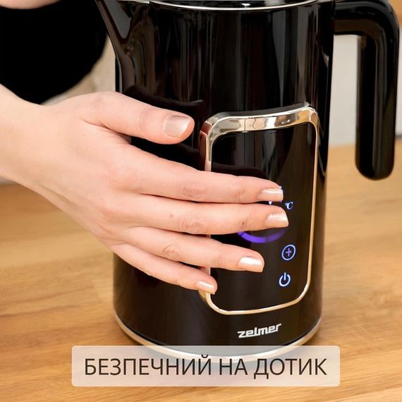 Электрочайник ZELMER ZCK8065 1.7 л черный | Зображення 5