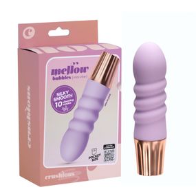 Міні-вібратор CRUSHIOUS Mellow Bubbles, лавандовий, 11 х 2,8 см Sex Aura