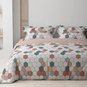 Постільна білизна полуторна ТЕП Happy Sleep Барвисті стільники 2-03794-28991 150х215 см