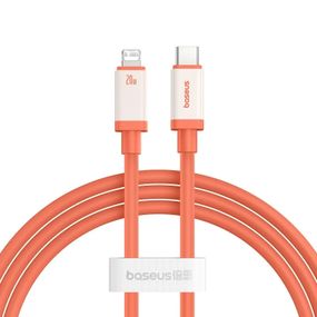 Дата кабель Baseus 0°C Series Fast Charging Type-C to Lightning 20W (1m) (P10368802731) Canyon Coral