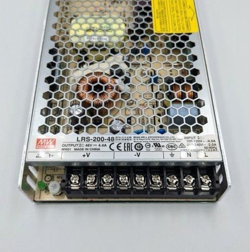 Блок живлення Mean Well LRS-200-48 211 2W 4 4A 48V IP20 Series LRS | Зображення 2
