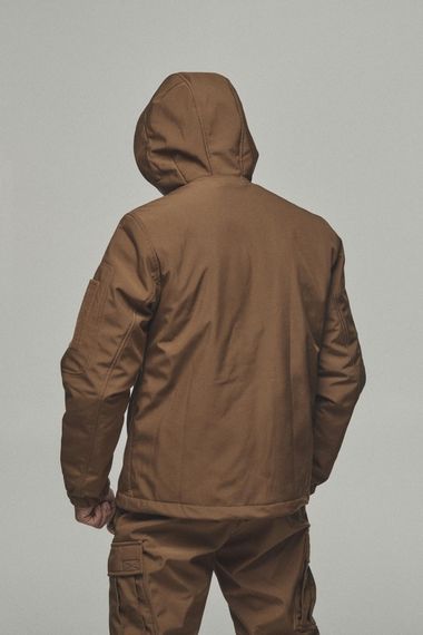 Куртка Soft Shel 2в1 зима трансформер +5°С, -20°С Койот | Зображення 2