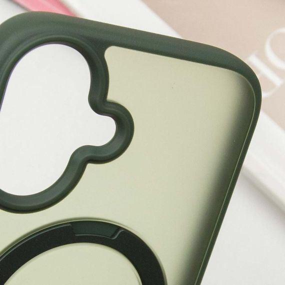 Чохол Ummi Colorful with MagSafe HQ Ring для Apple iPhone 16 (6.1") Green | Зображення 6