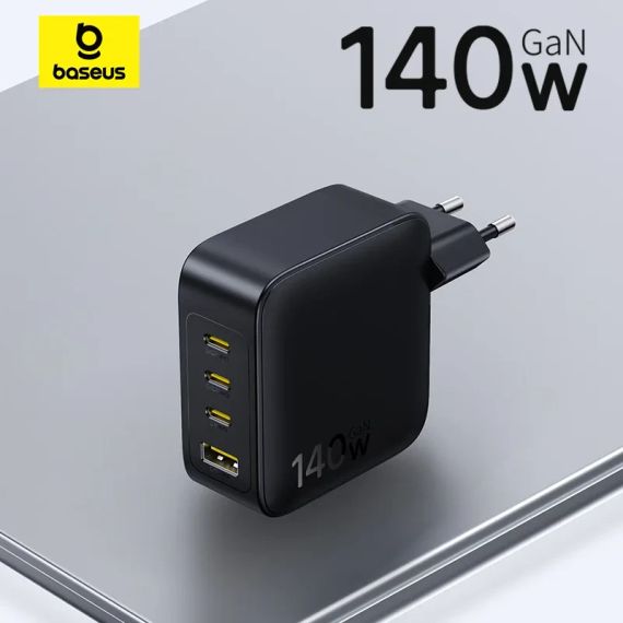 Зарядное устройство Baseus 140W GaN EnerFill FH11 E0121J Black