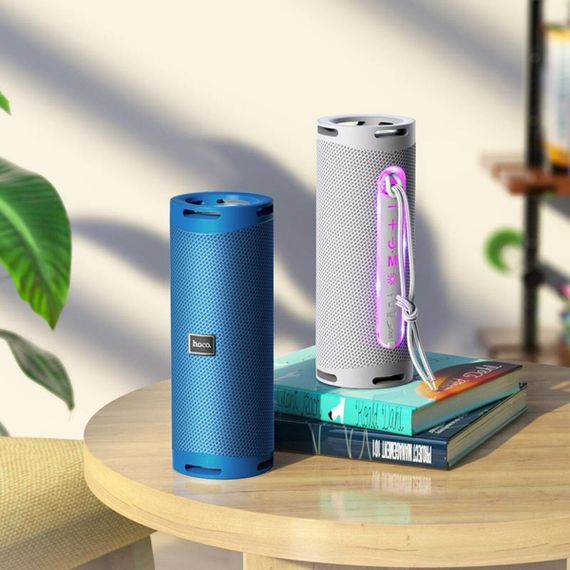 Портативна колонка HOCO HC9 Dazzling pulse sports BT speaker Navy Blue | Зображення 1