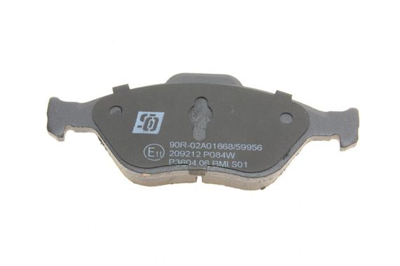 Колодки тормозные передние Ford Fiesta 95-10 Fusion Ka 02-12 Puma Mazda 121 96-03 Mazda 2 03-07 209212 | Зображення 7
