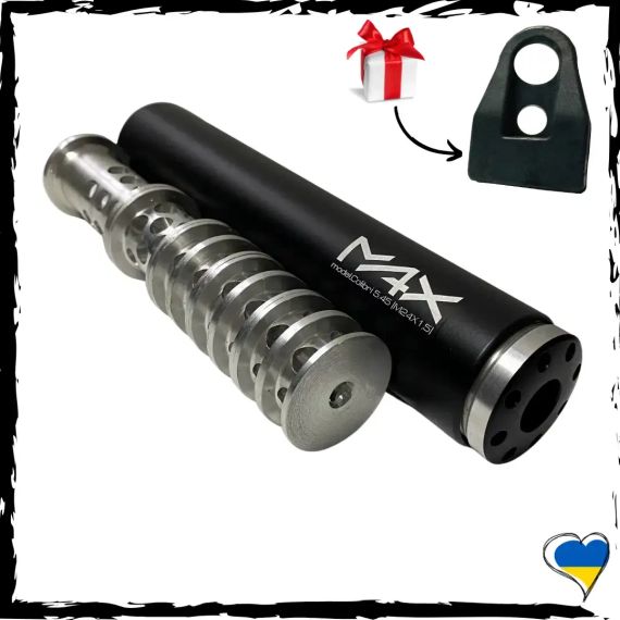 Глушник для АК, АКМ, АК74, АКС74У MAX model.Colibri 5.45. Саундмодератор