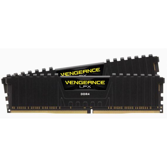 Модуль памяти для компьютера DDR4 32GGB (2x16GB) 3600 MHz Vengeance LPX Black Corsair (CMK32GX4M2Z3600C18) | Зображення 1