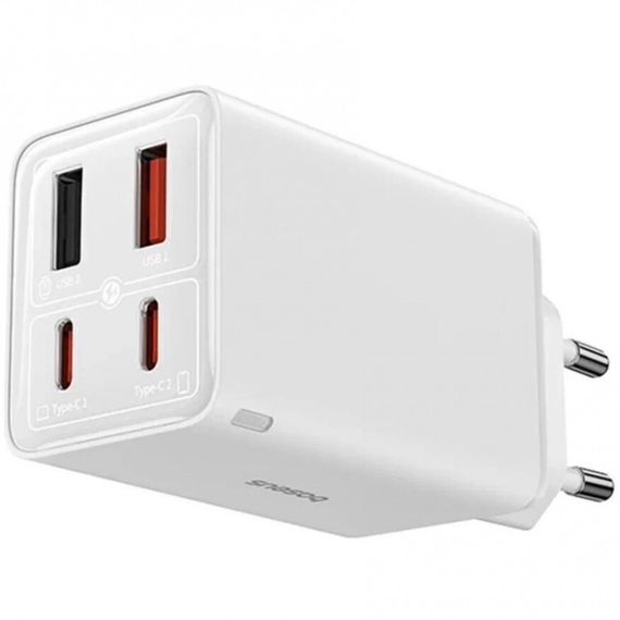 МЗП Baseus GaN6 Pro OS 2C+2U 65W + Type-C to Type-C 100W (1m) (P10162701) | Зображення 5