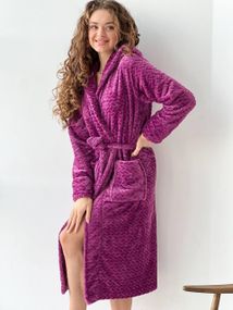 Женский махровый халат (2591/1) M