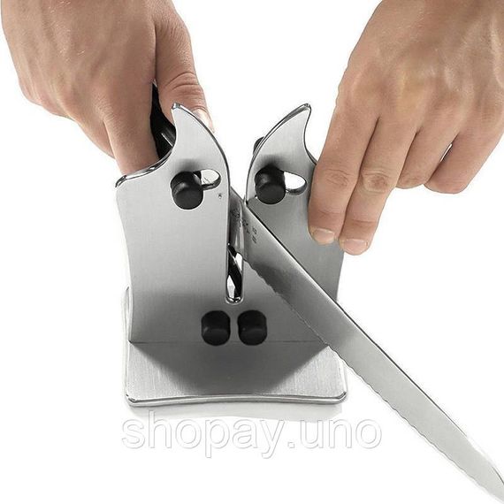 Точилка для кухонных ножей Bavarian Edge Knife Sharpener ∙ Домашняя бытовая ножеточка | Зображення 2