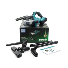 Автомобільний пилосос акумуляторний DCL184ZW-2Li (48V, 5AH), для дому та автомобіля без мішка c 2 акб