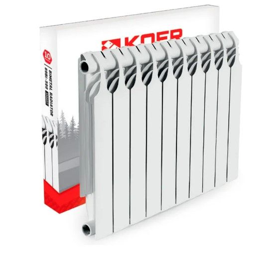 Радіатор біметалічний Koer 80 Bimetal-500 SMART (RAD330)