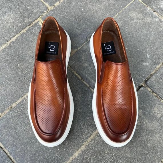 Турецкие мужские мокасины 44 размер 29 см | Зображення 9