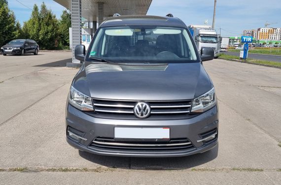Накладки на решетку (2 шт, нерж) Carmos - Турецкая сталь для Volkswagen Caddy 2015-2020 гг | Зображення 6
