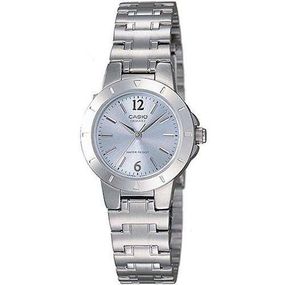 Годинники наручні жіночі сталеві стильні класика оригінальні Casio Collection LTP-1177PA-2AEF