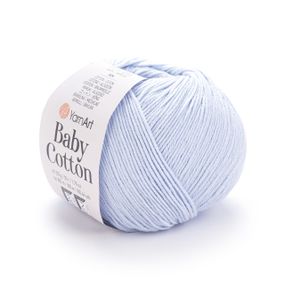 Пряжа YarnArt Baby Cotton No 450 (Ярнарт Бебі Коттон) 50 г / 165 м напівбавовна для дитячих речей та іграшок амігурумі