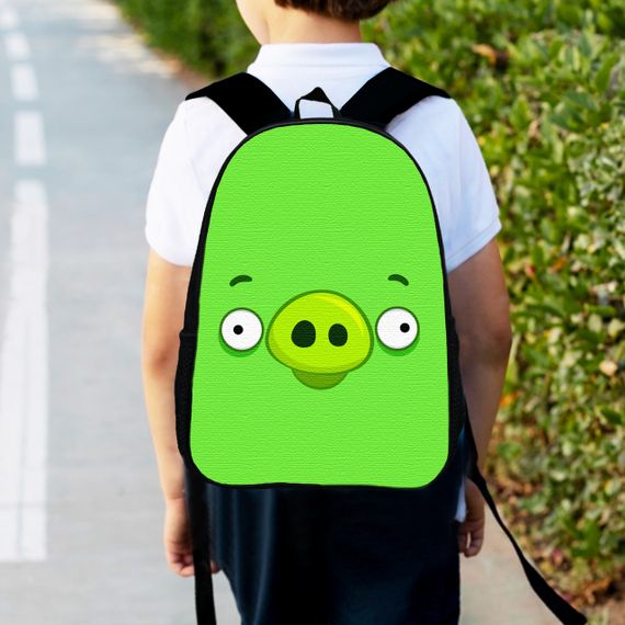 Рюкзак дитячий Енгрі Бердс 34х27см, міський ранець для хлопчика з принтом (00446)