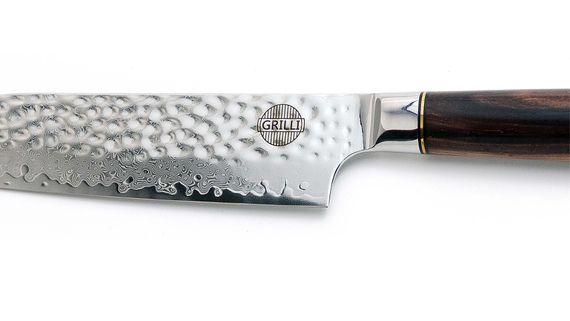 Професійний ніж із дамаської сталі Santoku 18 см GRILLI 88871 Код: 012180 | Зображення 4