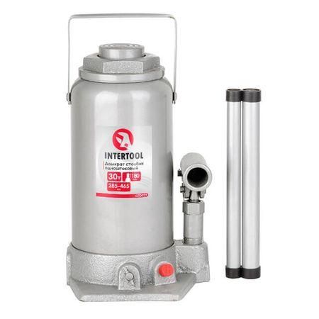 Домкрат гідравлічний 30т 285-465мм. (у картон. уп.) INTERTOOL (GT0029)