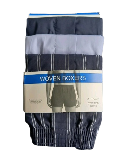 Набір чоловічих трусів сімейних-боксерів PRIMARK LIMITED 3 шт в наборі XS