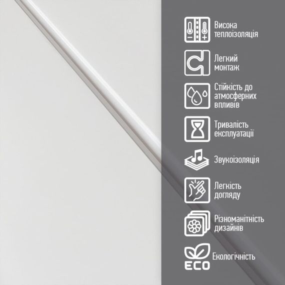 Фасадная PU панель 415*15*3800мм (D) SW-00001719 | Зображення 3