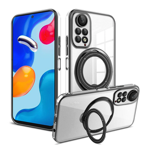 Чохол силіконовий MagSafe для Xiaomi Redmi Note 11 4G / 11s колір Чорний