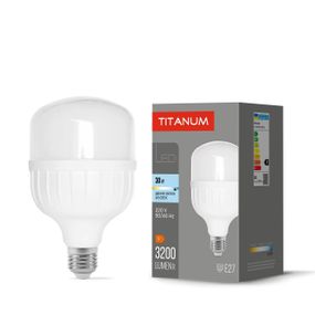 Світлодіодна лампа TITANUM A100 30W E27 6500К