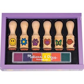 Набор для творчества Melissa&amp;Doug штампы &quot;Смайлики&quot; (MD2407)