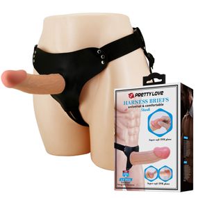Страпон - Pretty Love Harness Briefs Stark