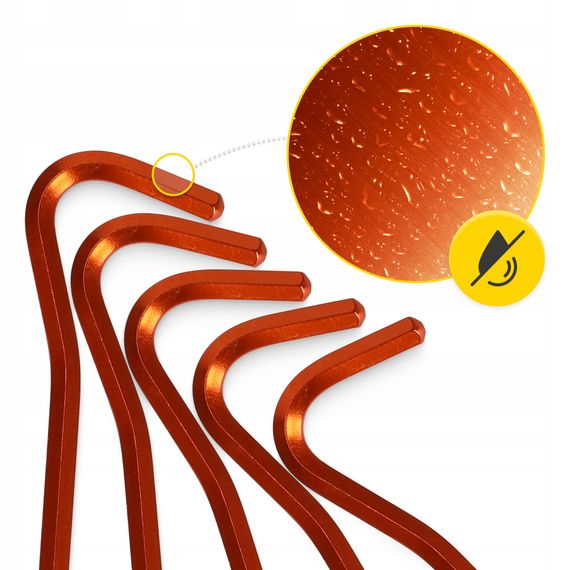 Набір кілочків для намету Mountain Goat алюмінієві 18 см, Hex 10 шт (P-5905973406871) | Зображення 8