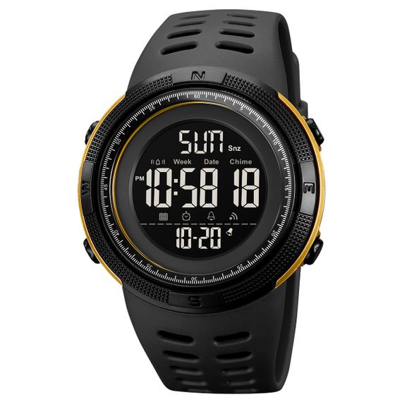 Годинник S2kmei 2070BKGD Black-Gold