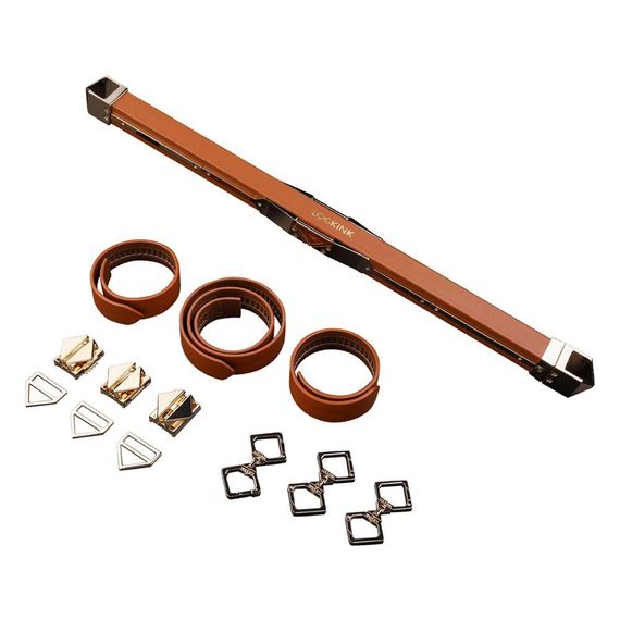 Фиксатор-распорка LOCKINK Adjustable Spreader Bar Set - Brown Sex Aura | Зображення 1