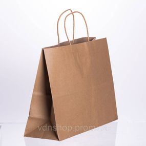 Набір подарункових крафтових пакетів з паперу 12 (шт.) гарні пакети для подарунків 31×12×25 (см) HP-10359-1