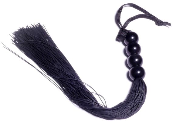 Силіконовий флогер ( длина 37 см ) Fetish Boss Series - Silicone Whip Black 14", BS6100042 Sex Aura | Зображення 3
