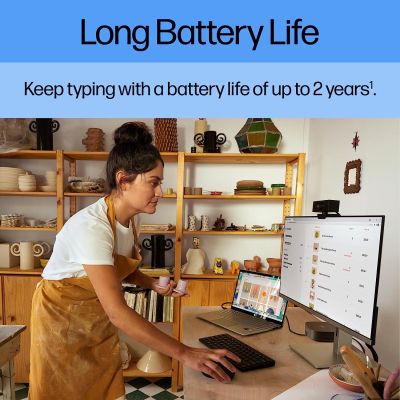 Клавиатура HP 350 Compact Multi-Device Bluetooth UA Black (692S8AA) | Зображення 5