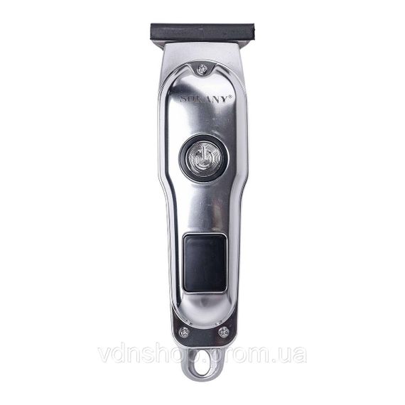 Машинка для стрижки 3 насадки Срібляста Sokany SK-LF-9988G | Зображення 5