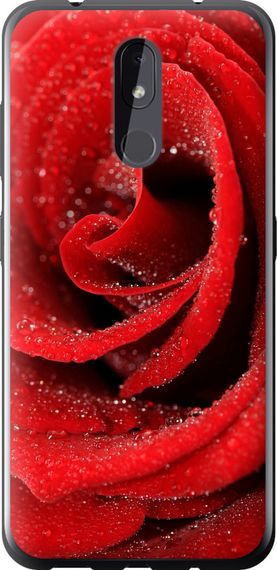 Чехол на Nokia 3.2 Красная роза "529u-1705-17620"