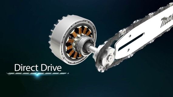 Пила ланцюгова акумуляторна Makita DUC355Z (без акумуляторів та зарядного пристрою) | Зображення 7